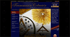Desktop Screenshot of francmasoncoleccion.es